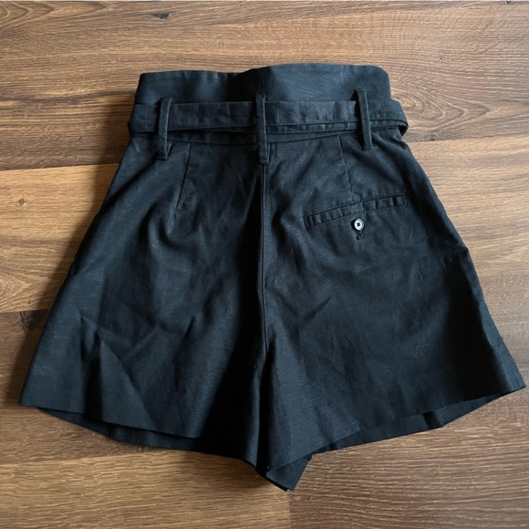 High Waisted Belted Dressy Shorts - Picture 9 of 10